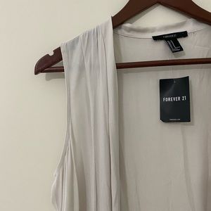 Sleeveless Drape Jacket NWT